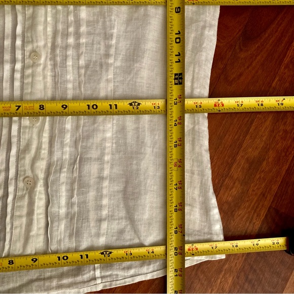 Laura Ashley vintage white cotton and lace short blouse UK10 - Picture 16 of 16